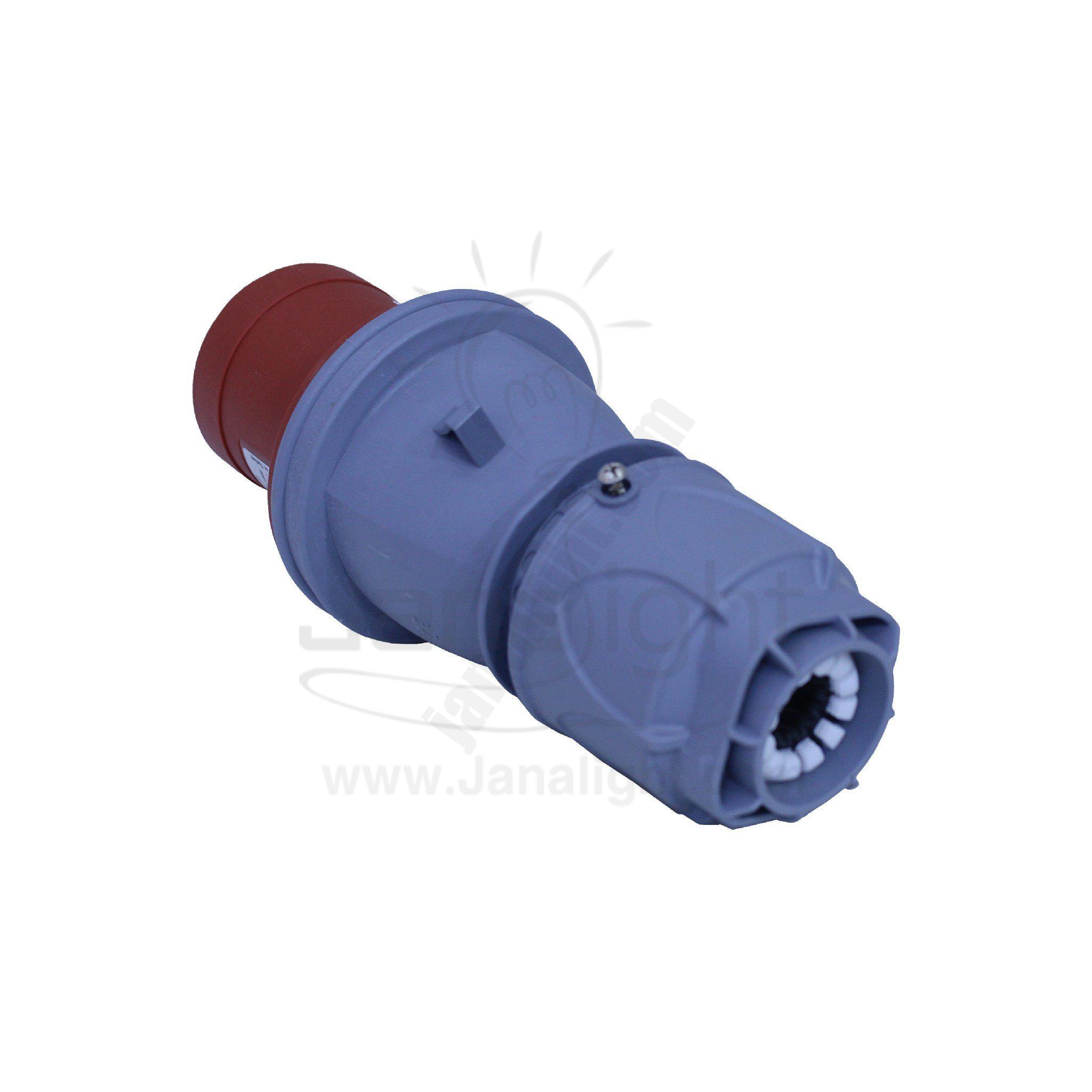 بريزة صاروخ 63 امبير 4 بول هوائي تركي Turkish Inbetween Installation 4P 63A Industrial Connector Plug